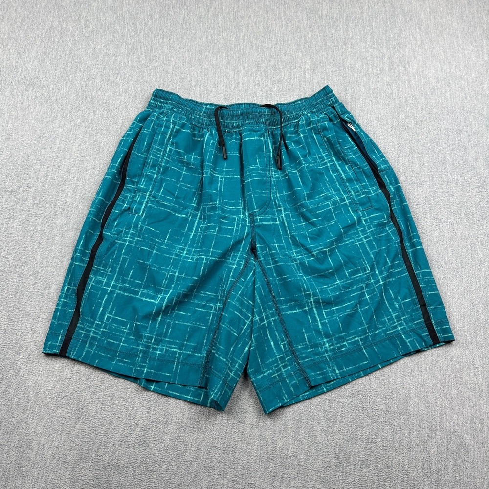 Lululemon Shorts Mens Medium Blue Pace Breaker 9"‎ Lined Stretch Gym Training
